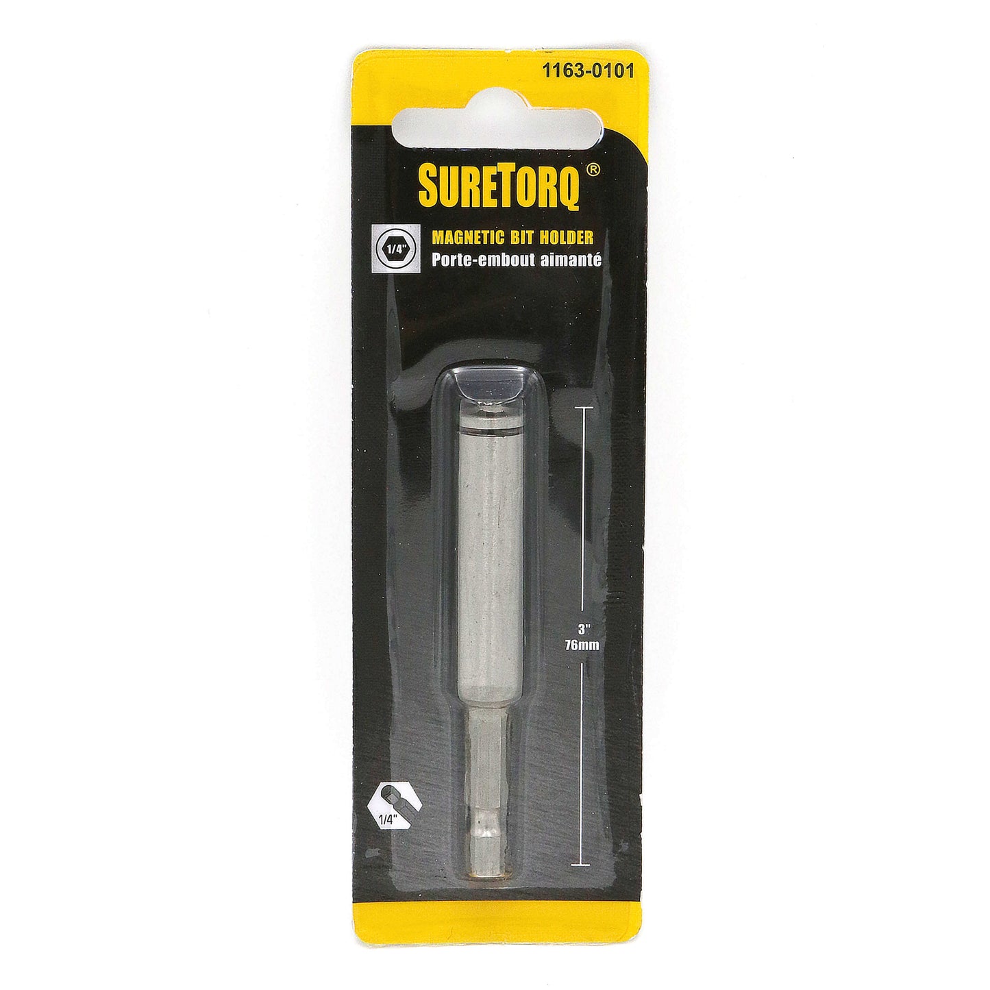 Stainless Steel Magnetic Bit Holders, One-Piece Construction