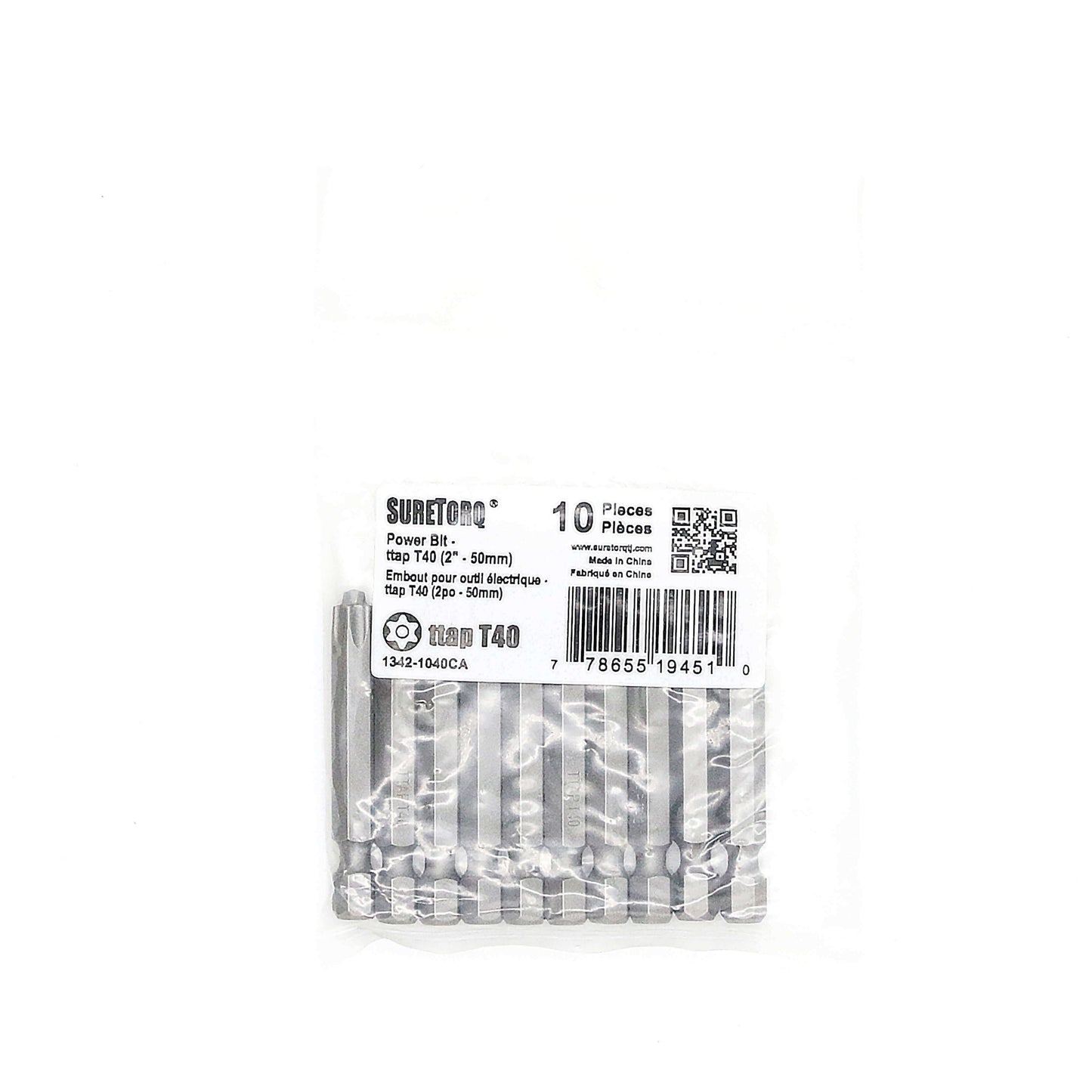 TORX® ttap® Power Bits 2" Bulk