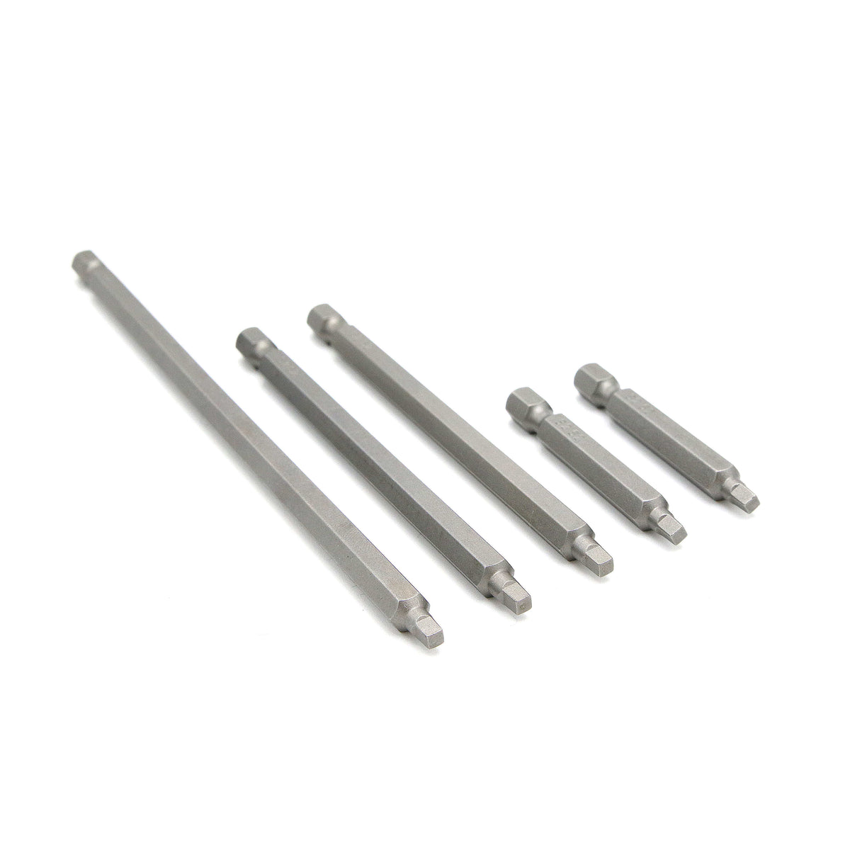 Assorted Square Power Bits 2", 4" & 6" Card