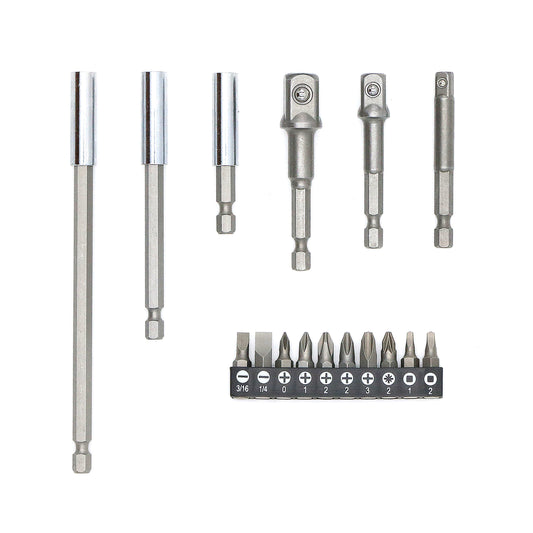 16 Piece Adapter & Bit Set