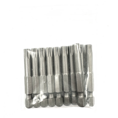 TORX® Tamper Resistant Turned Down Shank Power Bits 2" Bulk