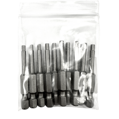 Hex Reduced Shank Power Bits 2" Bulk  (Metric)