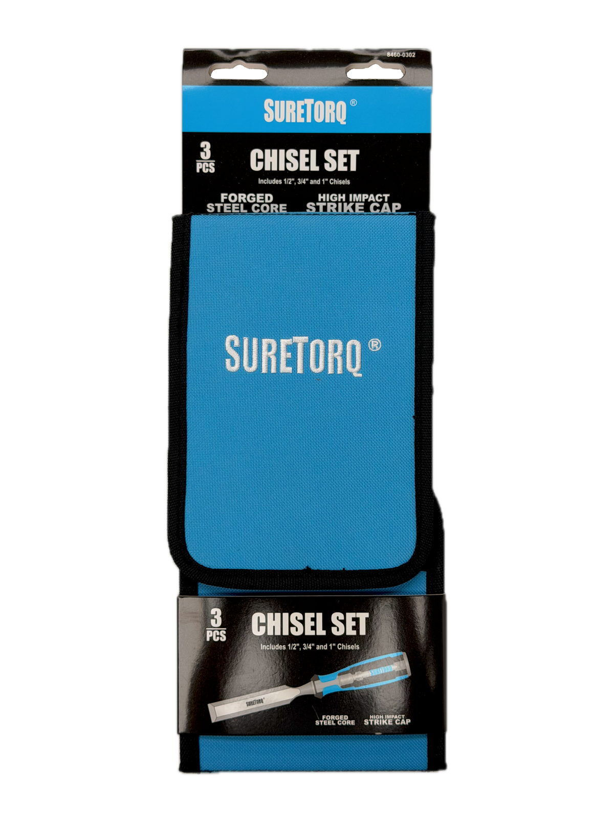 3 Piece Chisel Set- 1/2",3/4",1"
