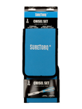 Suretorq 3 Pc Chisel Set- 1/2",3/4",1"