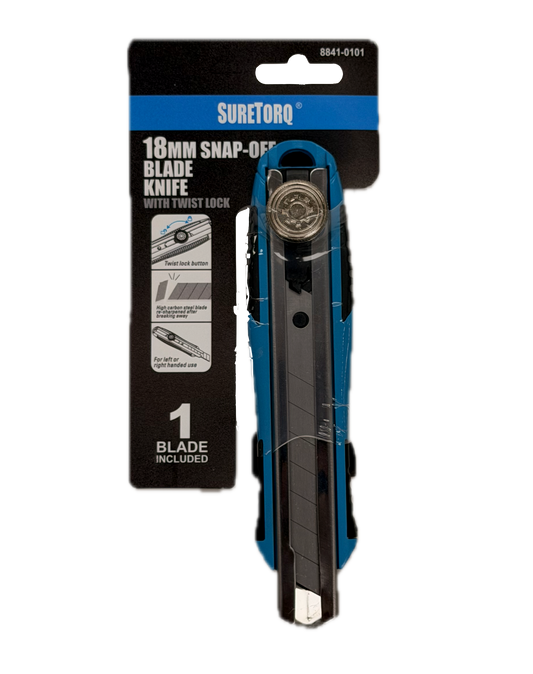 18mm Twist Lock Snap Off Utility Knife