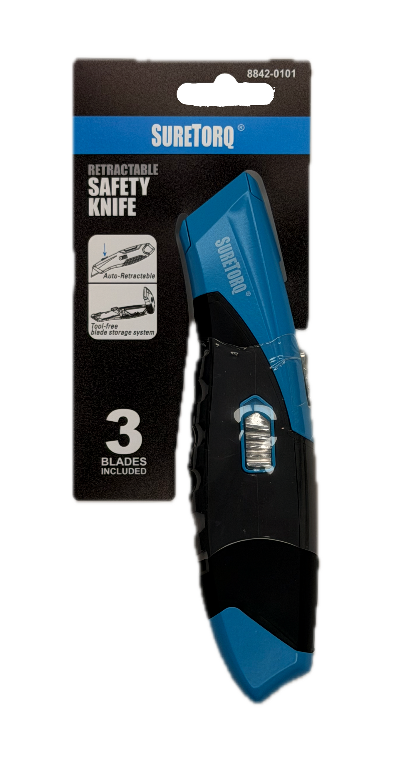 Auto-Retracting Safety Knife