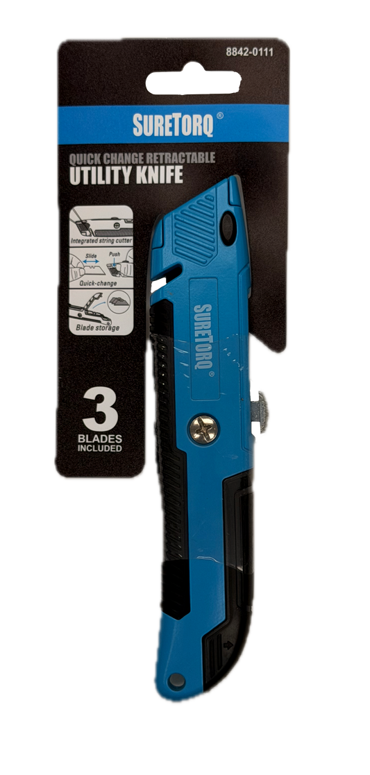Quick-Change Retractable Utility Knife