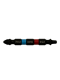 Magnetic Impact Double Ended Bit, Colour Ring PH / SQ 2 1/2" Bulk