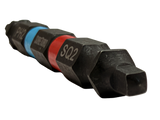 Magnetic Impact Double Ended Bit, Colour Ring PH / SQ 2 1/2" Bulk