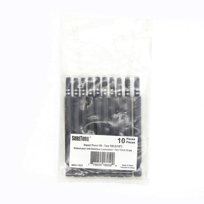 Embouts de vissage TORX® à chocs 3-1/2" en vrac