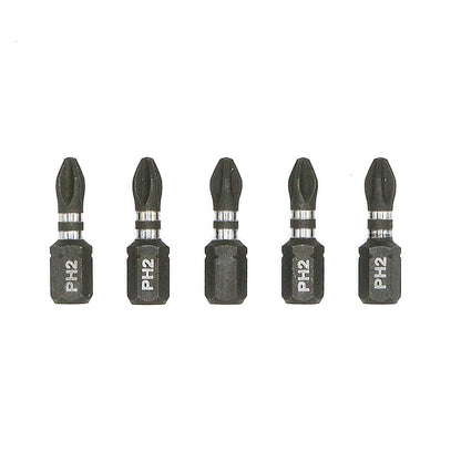 Impact 1" Insert Bits Card 5pcs
