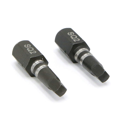 Impact Square 1" Insert Bits Card 2pcs