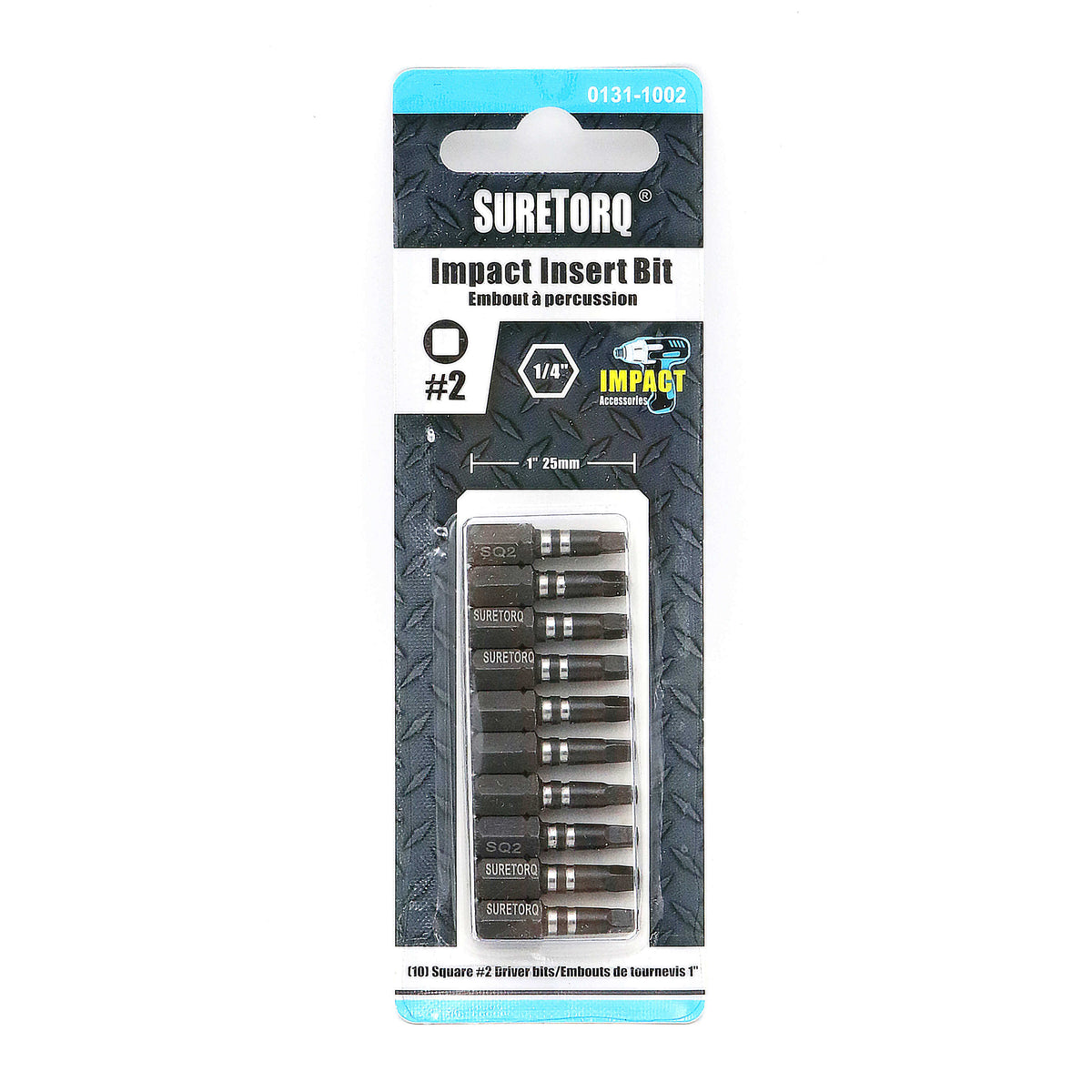 Impact 1" Insert Bits Card 10pcs