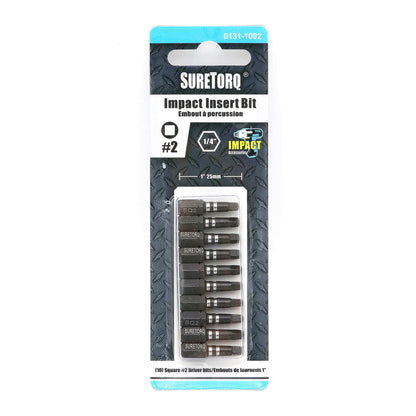 Impact 1" Insert Bits Card 10pcs