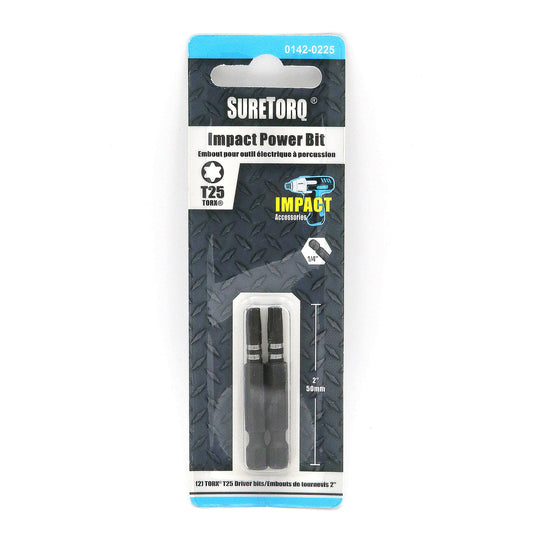 Impact TORX® Power Bits 2" Card 2pcs