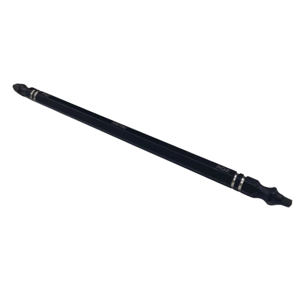 Impact Double Ended Bits PH / SQ 6" Bulk