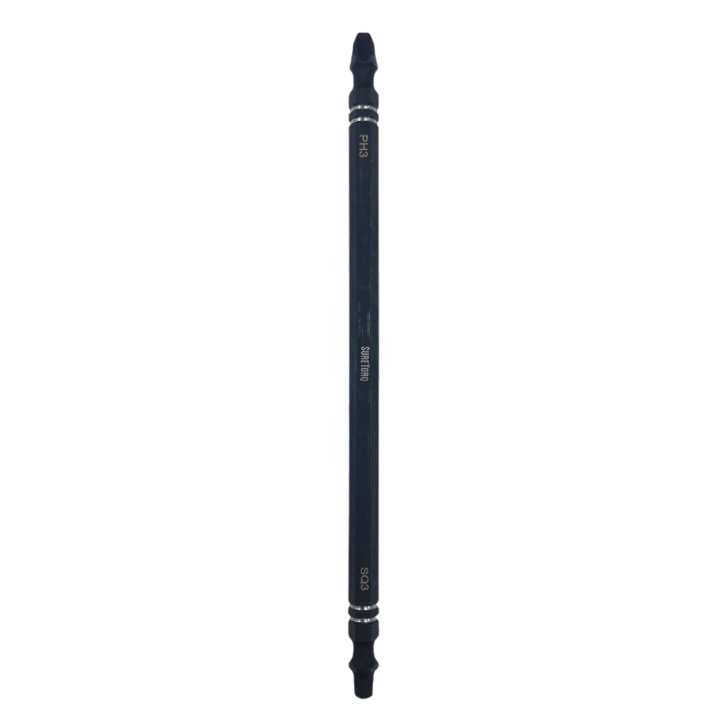 Impact Double Ended Bits PH / SQ 6" Bulk
