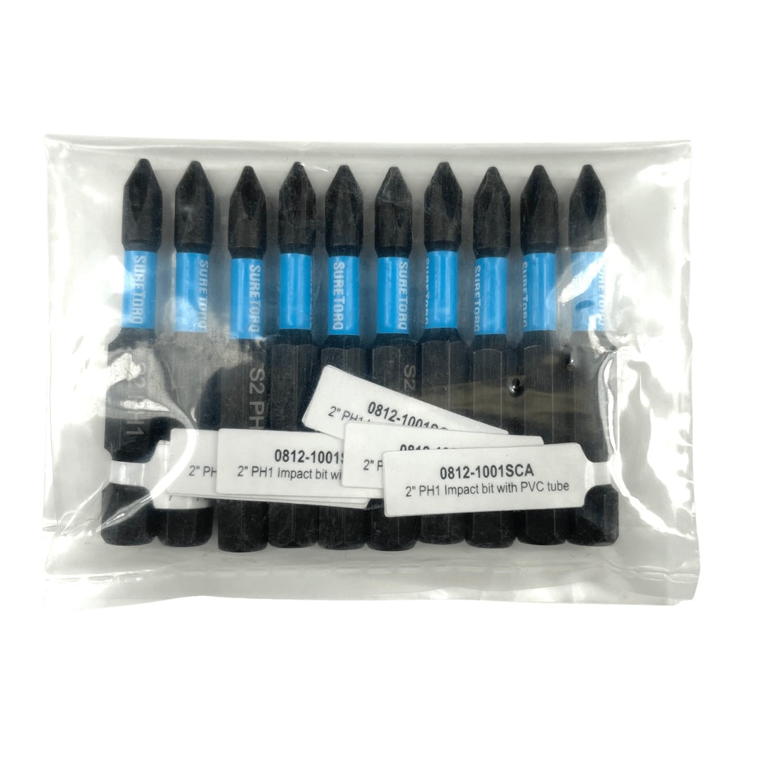 Magnetic Impact Phillips Power Bits 2" Bulk
