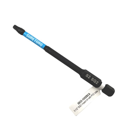 Magnetic Impact Square Power Bits 3-1/2" Bulk