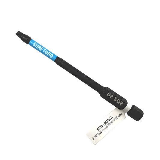 Magnetic Impact Square Power Bits 3-1/2" Bulk