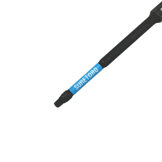 Magnetic Impact Square Power Bits 3-1/2" Bulk