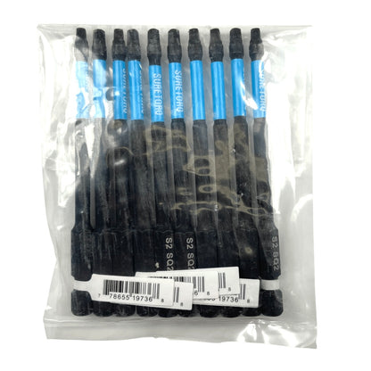 Magnetic Impact Square Power Bits 3-1/2" Bulk