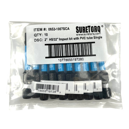 Magnetic Impact Hex Power Bits 2" Bulk (SAE)