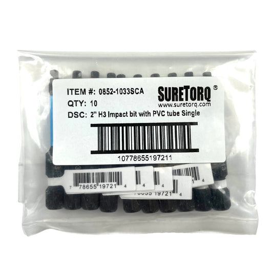 Magnetic Impact Hex Power Bits 2" Bulk (Metric)
