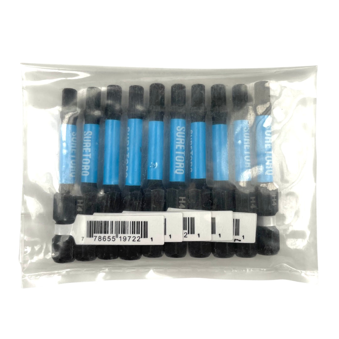 Magnetic Impact Hex Power Bits 2" Bulk (Metric)