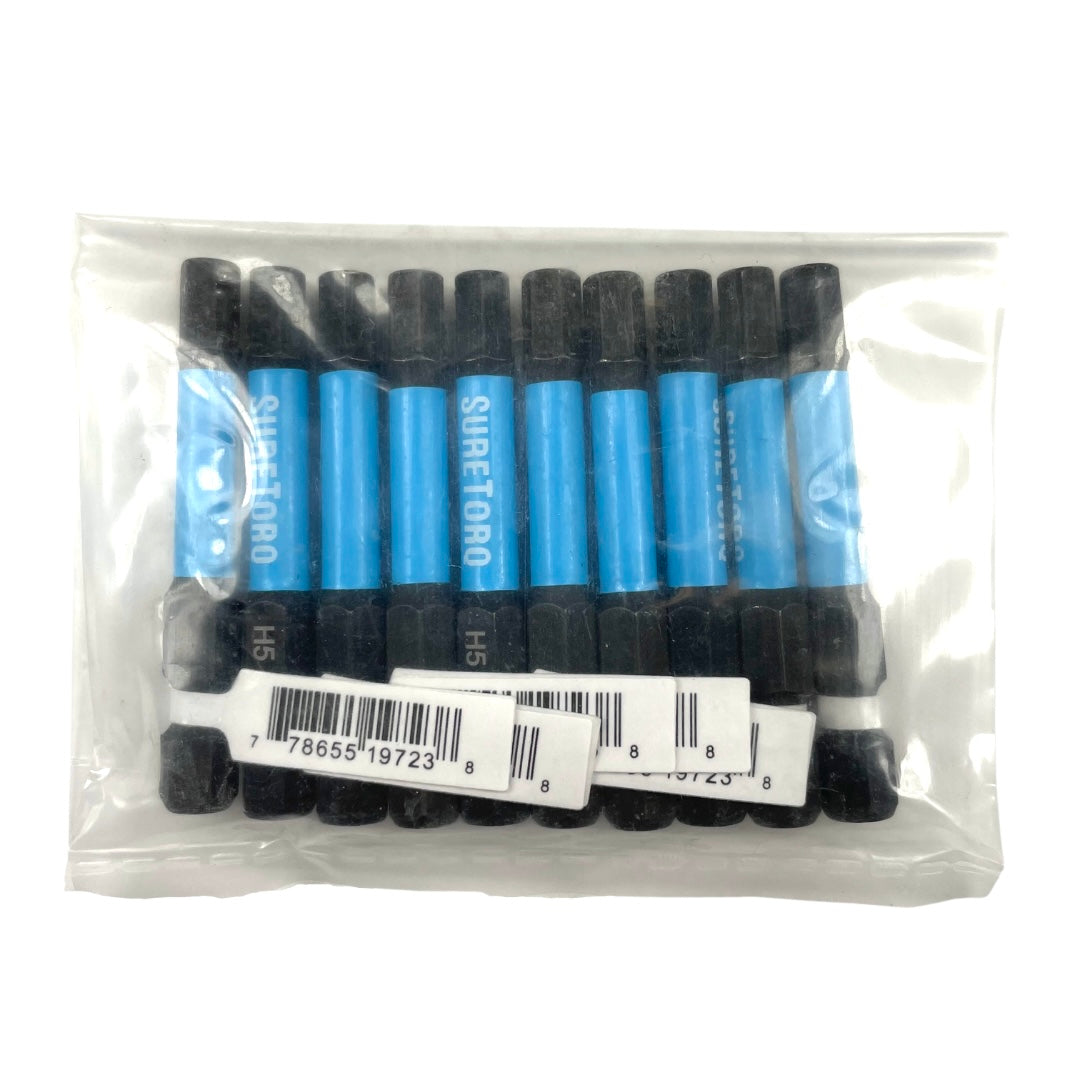 Magnetic Impact Hex Power Bits 2" Bulk (Metric)