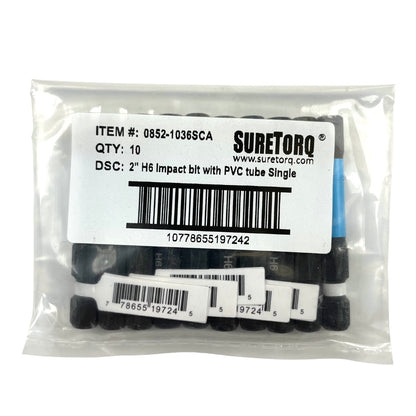 Magnetic Impact Hex Power Bits 2" Bulk (Metric)