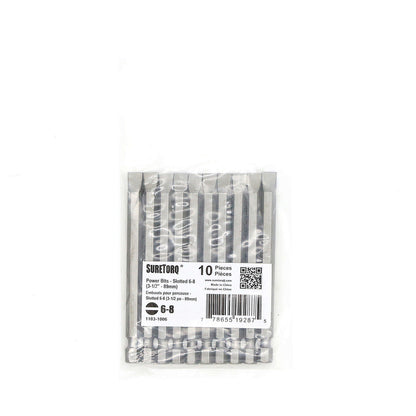 Slotted Power Bits 3-1/2" Bulk