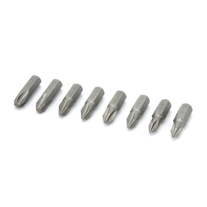 Assorted Phillips 1" Insert Bits Card