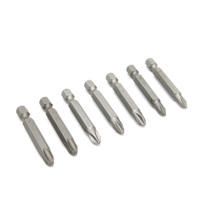 Assorted Phillips Power Bits 2" Card