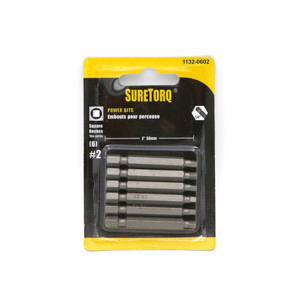 Power Bits 2" Card - 6pcs