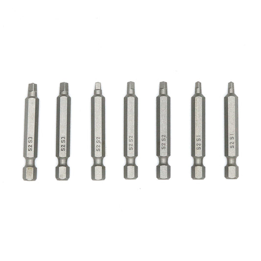 Assorted Square Power Bits 2" Card