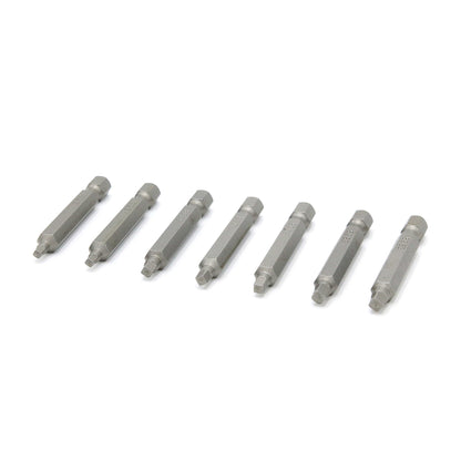 Assorted Square Power Bits 2" Card