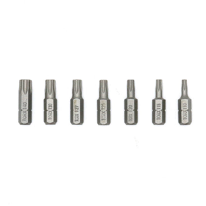 Assorted TORX® 1" Insert Bits Card