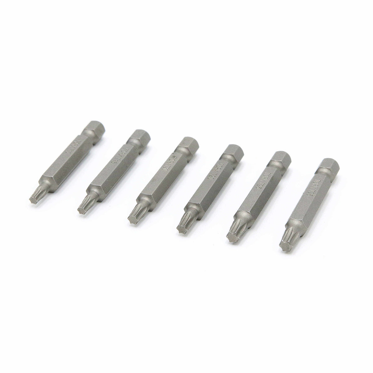Assorted TORX® Power Bits 2" Card