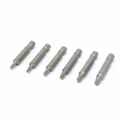 Assorted TORX® Power Bits 2" Card