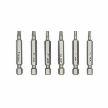 Assorted TORX® Power Bits 2" Card