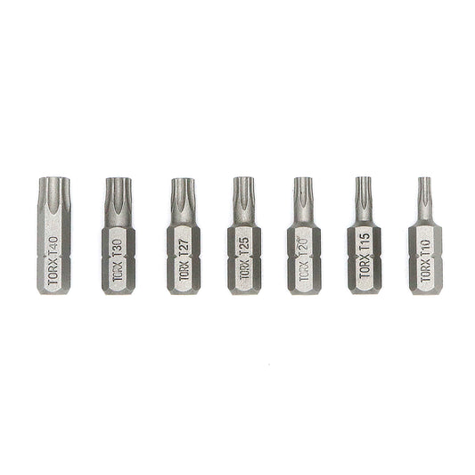 Carte d'embouts TORX® inviolables assortis 1 po