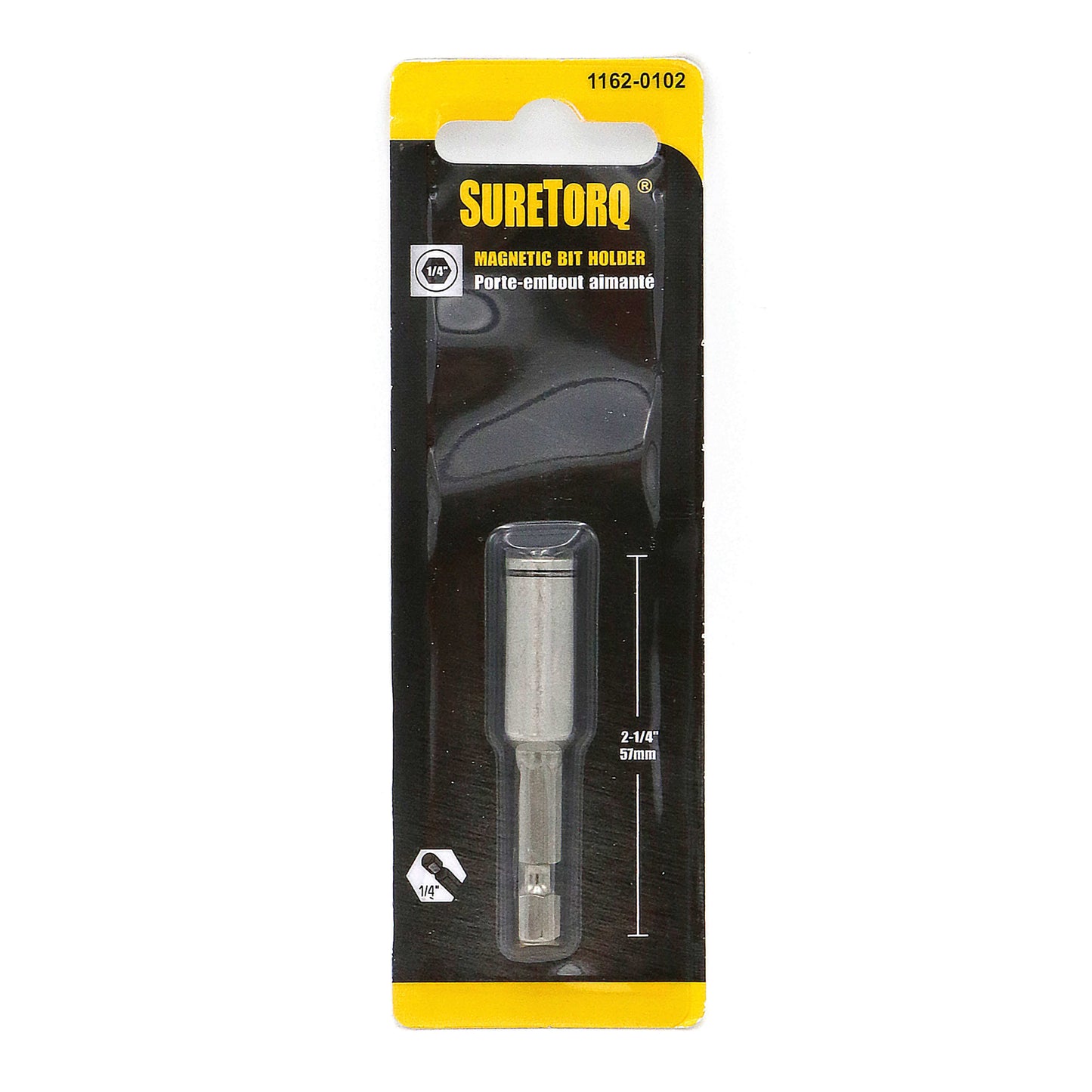 Stainless Steel Magnetic Bit Holders, One-Piece Construction