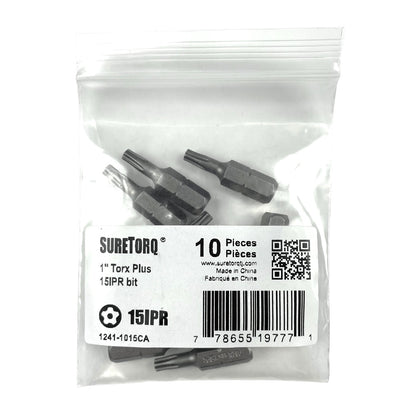 TORX PLUS® IPR Insert Bits Bulk