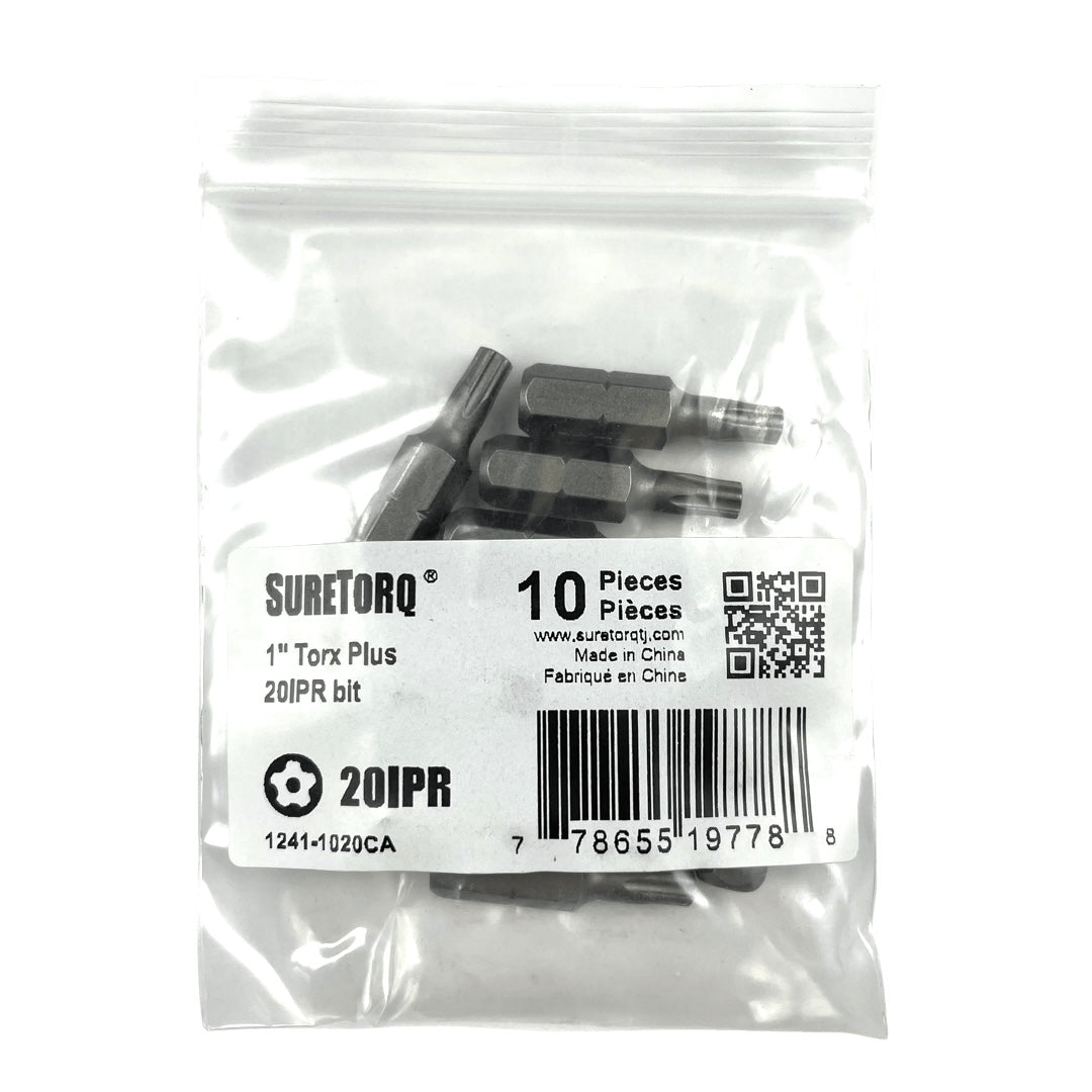 TORX PLUS® IPR Insert Bits Bulk