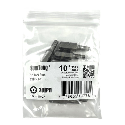 TORX PLUS® IPR Insert Bits Bulk