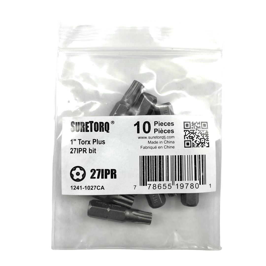 TORX PLUS® IPR Insert Bits Bulk