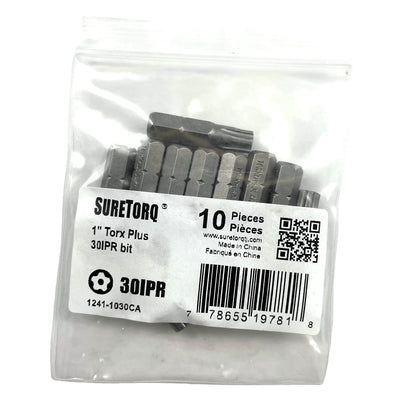 TORX PLUS® IPR Insert Bits Bulk