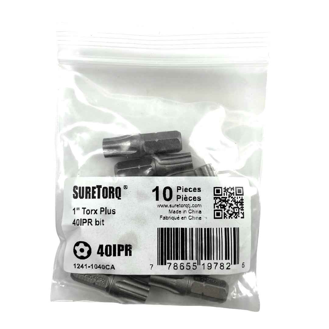 TORX PLUS® IPR Insert Bits Bulk