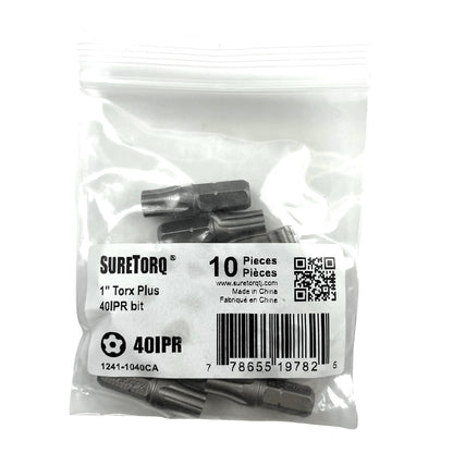 TORX PLUS® IPR Insert Bits Bulk